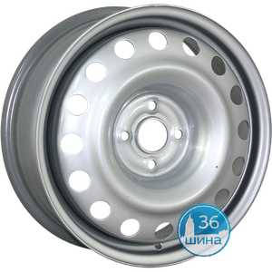 Диски 6.5J16 ET40 D60.1 Trebl Renault / Lada (4x100) Silver, арт.X40048 Россия