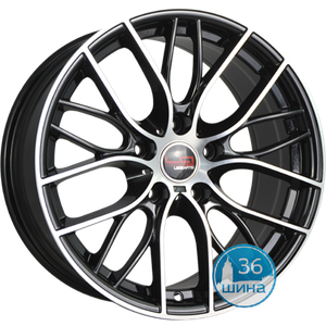 Диски 7.5J17 ET30 D66.6 Replica LA Concept BMW 518 (брак спускают) (5x112) BKF Китай