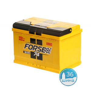 Аккумуляторы 6СТ. 74 Forse EFB 710A, о/п Россия
