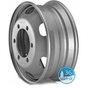 Диски 5.5J16 ET106 D130 Asterro Газель (6x170) Silver, арт.TC1607F, 1250кг Китай