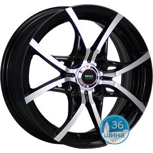 Диски 6.0J15 ET50 D60.1 Cross Street Y5314 (4x100) BKF Китай