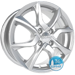 Диски 6.0J15 ET39 D56.6 СКАД Тулон (4x100) Селена, арт.2030408 Россия